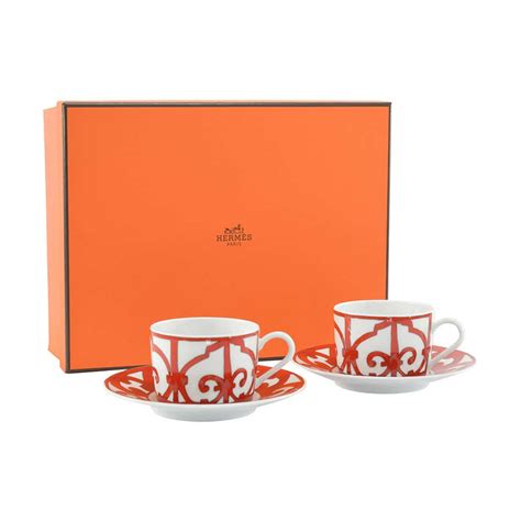 hermes tea cup set price.